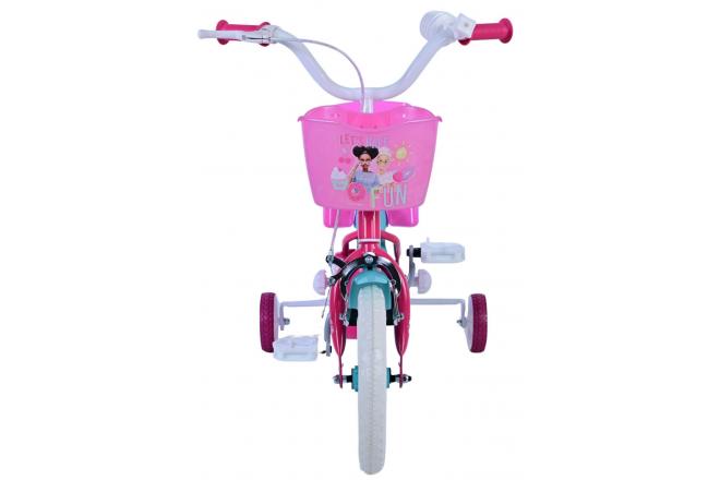 Barbie Kinderfahrrad - Mädchen - 12 Zoll - Rosa