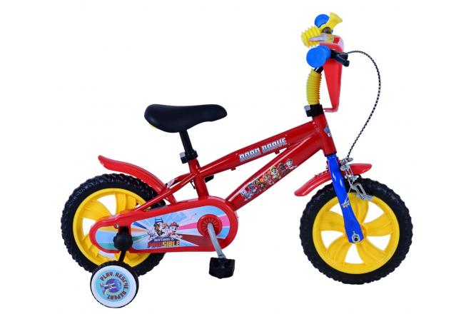 Paw Patrol Kinderfiets - Jongens - 12 inch - Rood