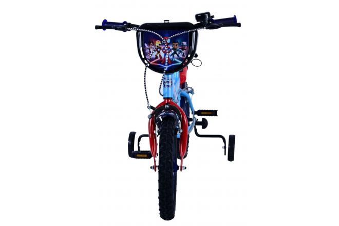 Spidey Kinderfahrrad - Jungen - 14 Zoll - Blau - Zweihandbremsen