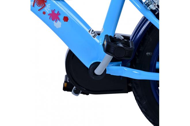 Spidey Kinderfahrrad - Jungen - 14 Zoll - Blau - Zweihandbremsen