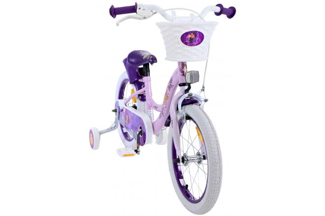 Disney Stitch Kinderfahrrad - Mädchen - 16 Zoll - Creme Koralle Blau [CLONE]