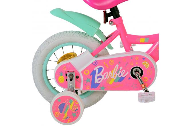 Barbie Kinderfahrrad - Mädchen - 12 Zoll - Rosa