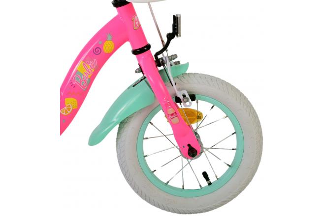 Barbie Kinderfahrrad - Mädchen - 12 Zoll - Rosa