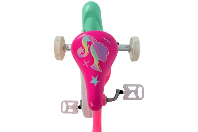 Barbie Kinderfahrrad - Mädchen - 12 Zoll - Rosa