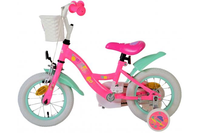 Barbie Kinderfahrrad - Mädchen - 12 Zoll - Rosa