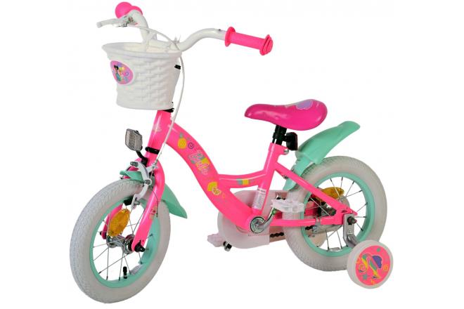 Barbie Kinderfahrrad - Mädchen - 12 Zoll - Rosa