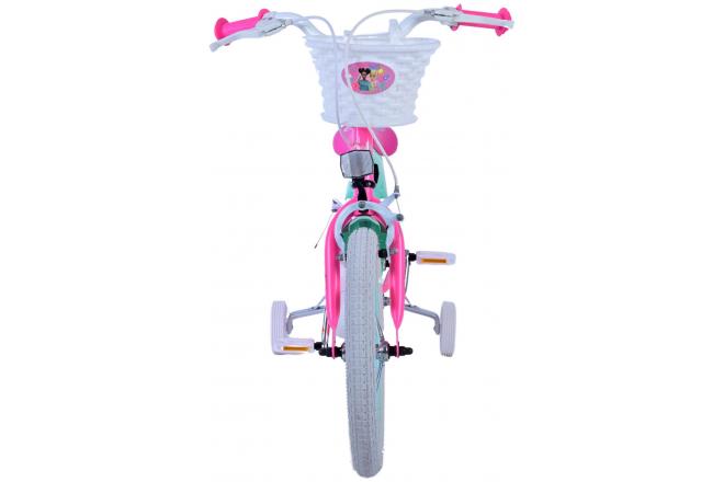 Barbie Kinderfahrrad - Mädchen - 16 Zoll - Rosa - Zwei Handbremsen