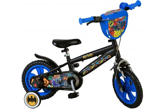 Batman Kinderfahrrad - Jungen - 12 Zoll - Schwarz