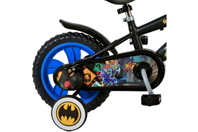 Batman Kinderfahrrad - Jungen - 12 Zoll - Schwarz