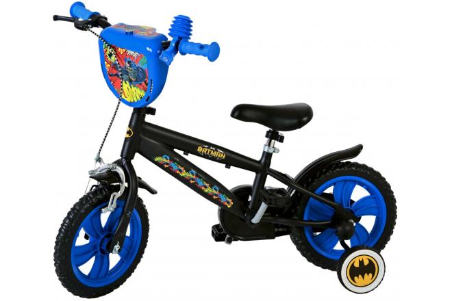 Batman Kinderfahrrad - Jungen - 12 Zoll - Schwarz