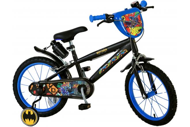 Batman Kinderfahrrad - Jungen - 16 Zoll - Schwarz