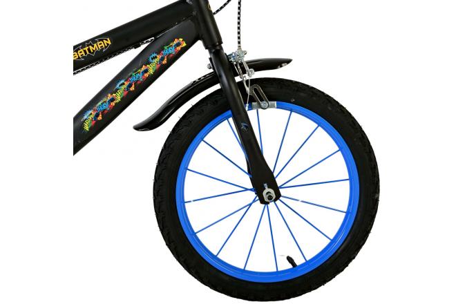 Batman Kinderfahrrad - Jungen - 16 Zoll - Schwarz