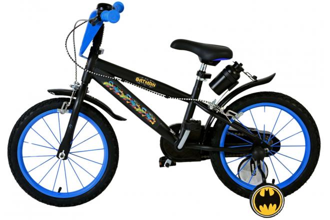 Batman Kinderfahrrad - Jungen - 16 Zoll - Schwarz