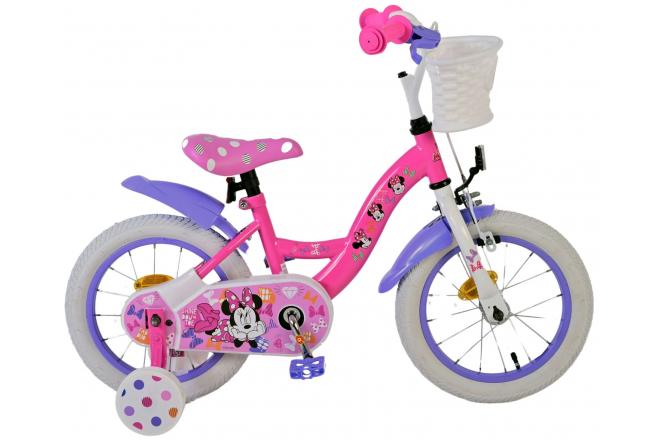 Disney Minnie Cutest Ever! Kinderfahrrad - Mädchen - 14 Zoll - Rosa