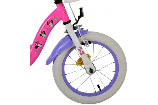 Disney Minnie Cutest Ever! Kinderfahrrad - Mädchen - 14 Zoll - Rosa