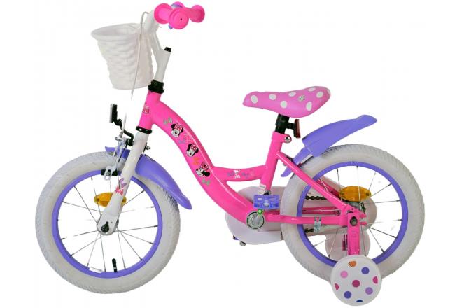 Disney Minnie Cutest Ever! Kinderfahrrad - Mädchen - 14 Zoll - Rosa