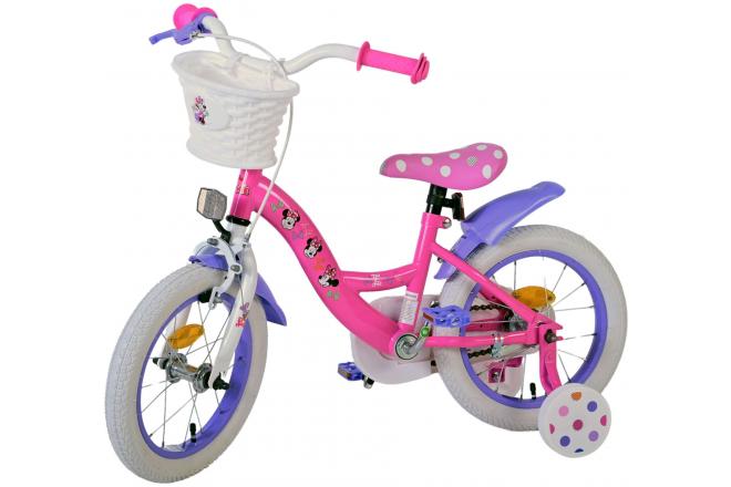 Disney Minnie Cutest Ever! Kinderfahrrad - Mädchen - 14 Zoll - Rosa