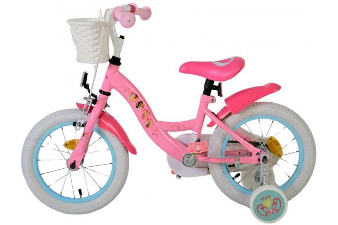 Disney Princess Kinderfahrrad - Mädchen - 14 Zoll - Rosa