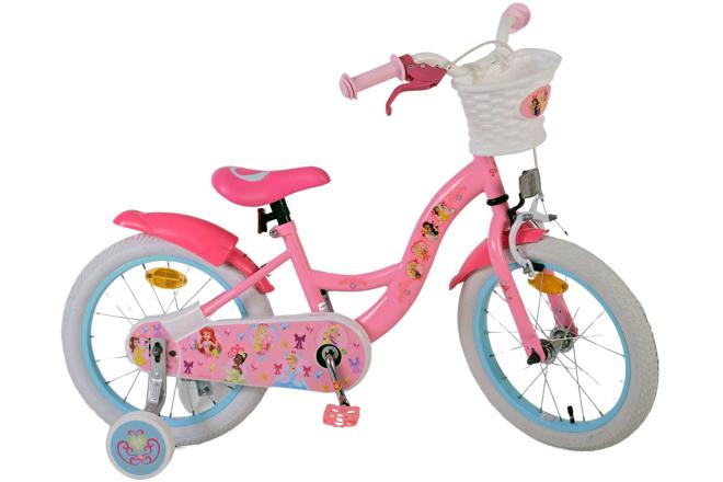 Disney Princess Kinderfahrrad - Mädchen - 16 Zoll - Rosa