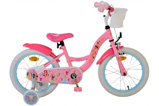 Disney Princess Kinderfahrrad - Mädchen - 16 Zoll - Rosa