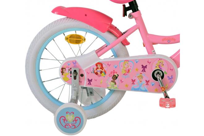 Disney Princess Kinderfahrrad - Mädchen - 16 Zoll - Rosa