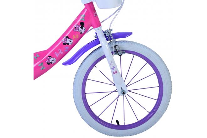 Minnie Cutest Ever! Kinderfahrrad - Mädchen - 16 Zoll - Rosa - Zwei Handbremsen