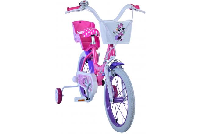 Minnie Cutest Ever! Kinderfahrrad - Mädchen - 16 Zoll - Rosa - Zwei Handbremsen