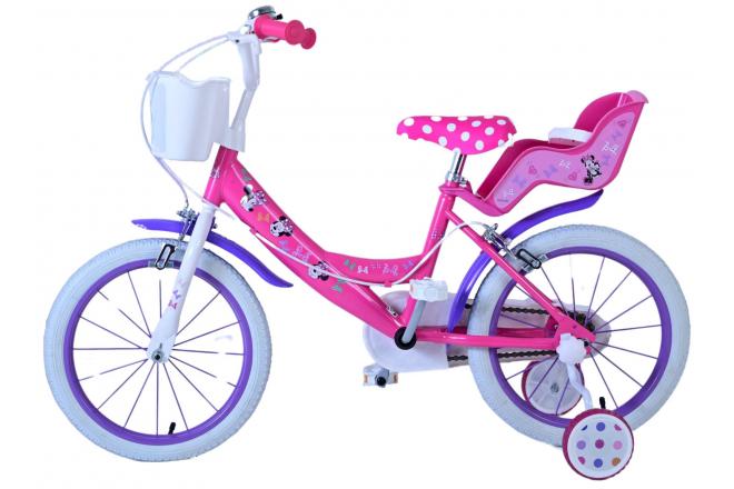 Minnie Cutest Ever! Kinderfahrrad - Mädchen - 16 Zoll - Rosa - Zwei Handbremsen