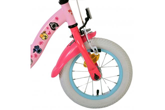 Woezel & Pip Kinderfahrrad - Mädchen - 12 Zoll - Rosa