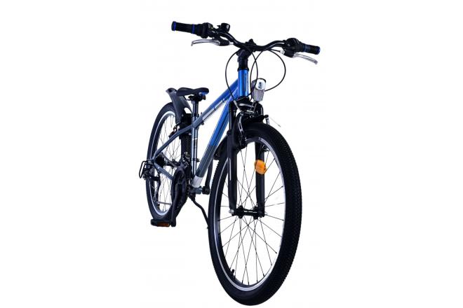 Volare XC Race Kinderfahrrad - 24 Zoll - 21 Gang - Blau/Grau