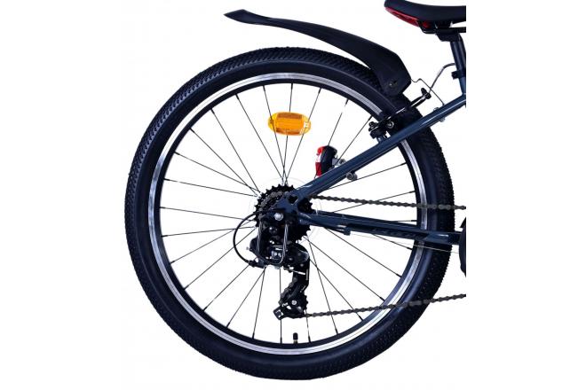 Volare XC Race Kinderfahrrad - 24 Zoll - 21 Gang - Rot/Grau