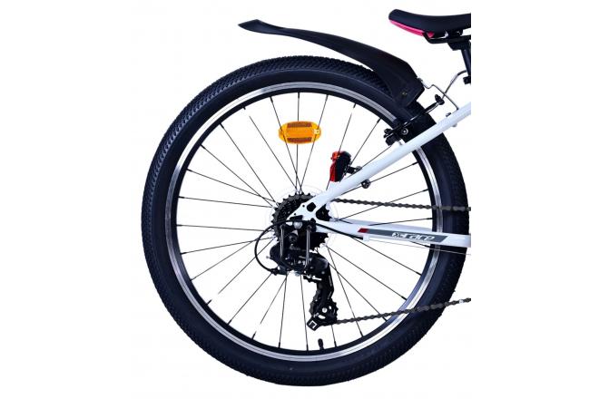 Volare XC Race Kinderfahrrad - 24 Zoll - 21 Gang - Weiß Pink