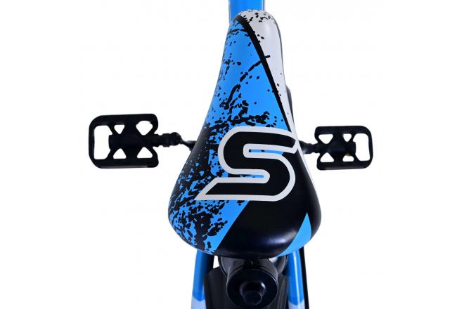 Volare Sportivo Kinderfahrrad - Jungen - 16 Zoll - Blau Schwarz