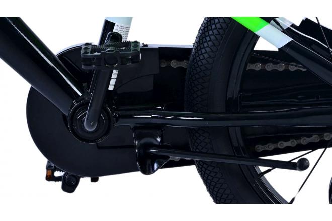 Volare Sportivo Kinderfahrrad - Jungen - 16 Zoll - Grün Schwarz - Zweihandbremsen