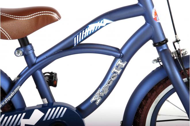 Volare Blue Cruiser Kinderfahrrad - Jungen - 14 Zoll - Blau - 95% zusammengebaut