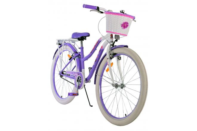 Volare Lovely Kinderfahrrad - Mädchen - 26 Zoll - Lila - Zweihandbremsen