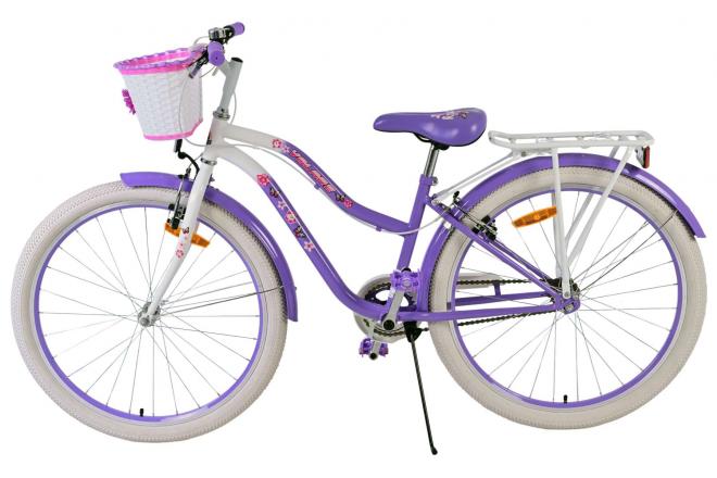 Volare Lovely Kinderfahrrad - Mädchen - 26 Zoll - Lila - Zweihandbremsen