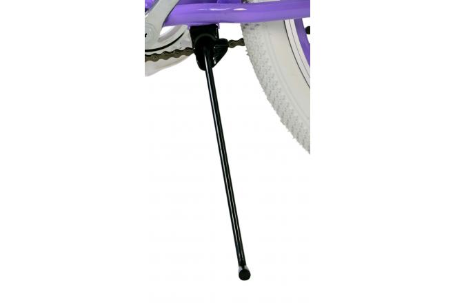 Volare Lovely Kinderfahrrad - Mädchen - 24 Zoll - Lila - Zwei Handbremsen