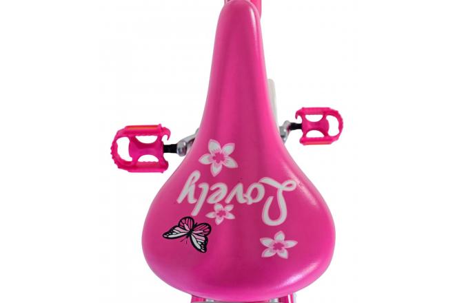 Volare Lovely Kinderfahrrad - Mädchen - 24 Zoll - Rosa - 7 Gänge