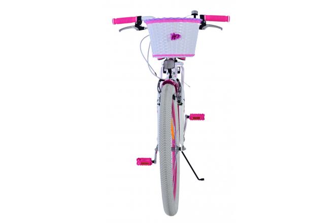 Volare Lovely Kinderfahrrad - Mädchen - 24 Zoll - Pink- Zwei Handbremsen