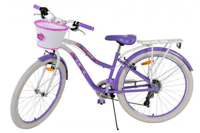 Volare Lovely Kinderfahrrad - Mädchen - 26 Zoll - Lila - 7 Gang