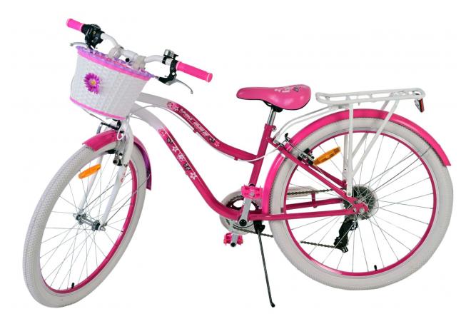 Volare Lovely Kinderfahrrad - Mädchen - 26 Zoll - Rosa - 7 Gang