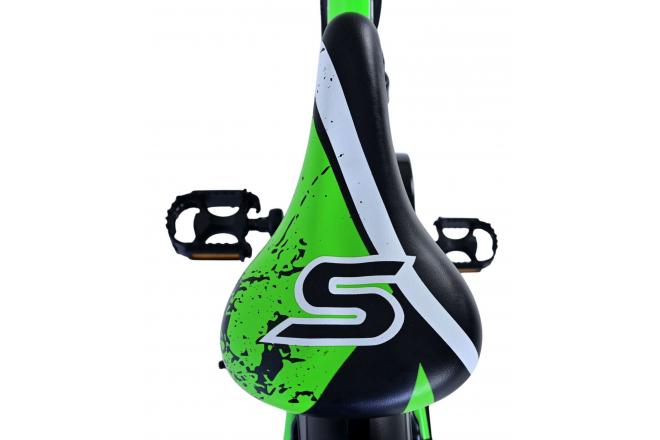 Volare Sportivo Kinderfahrrad - Jungen - 24 Zoll - 7 Gang - Schwarz Grün