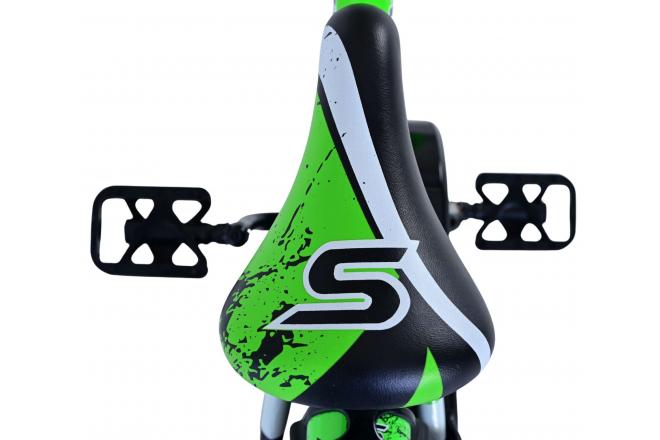 Volare Sportivo Kinderfahrrad - Jungen - 12 Zoll - Grün Schwarz