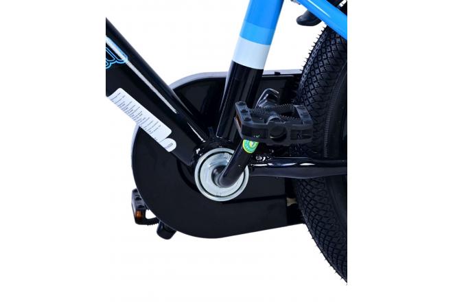 Volare Sportivo Kinderfahrrad - Jungen - 14 Zoll - Blau Schwarz