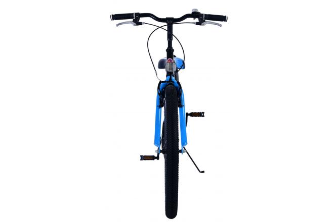 Volare Sportivo Kinderfahrrad - Jungen - 24 Zoll - Schwarz Blau - Zweihandbremsen