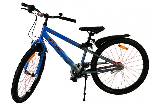 Volare Rocky Kinderfahrrad - 24 Zoll - Blau - Shimano Nexus 3 Gänge