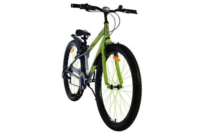 Volare Rocky Kinderfahrrad - 26 Zoll - Grün - 7-Gang - Zweihandbremsen