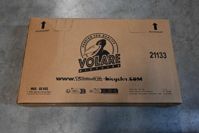 Volare Rocky Kinderfahrrad - Jungen - 12 Zoll - Grau [CLONE]