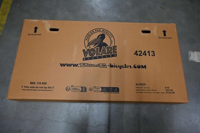 Volare Rocky Kinderfahrrad - 24 Zoll - Blau - 7 Gang